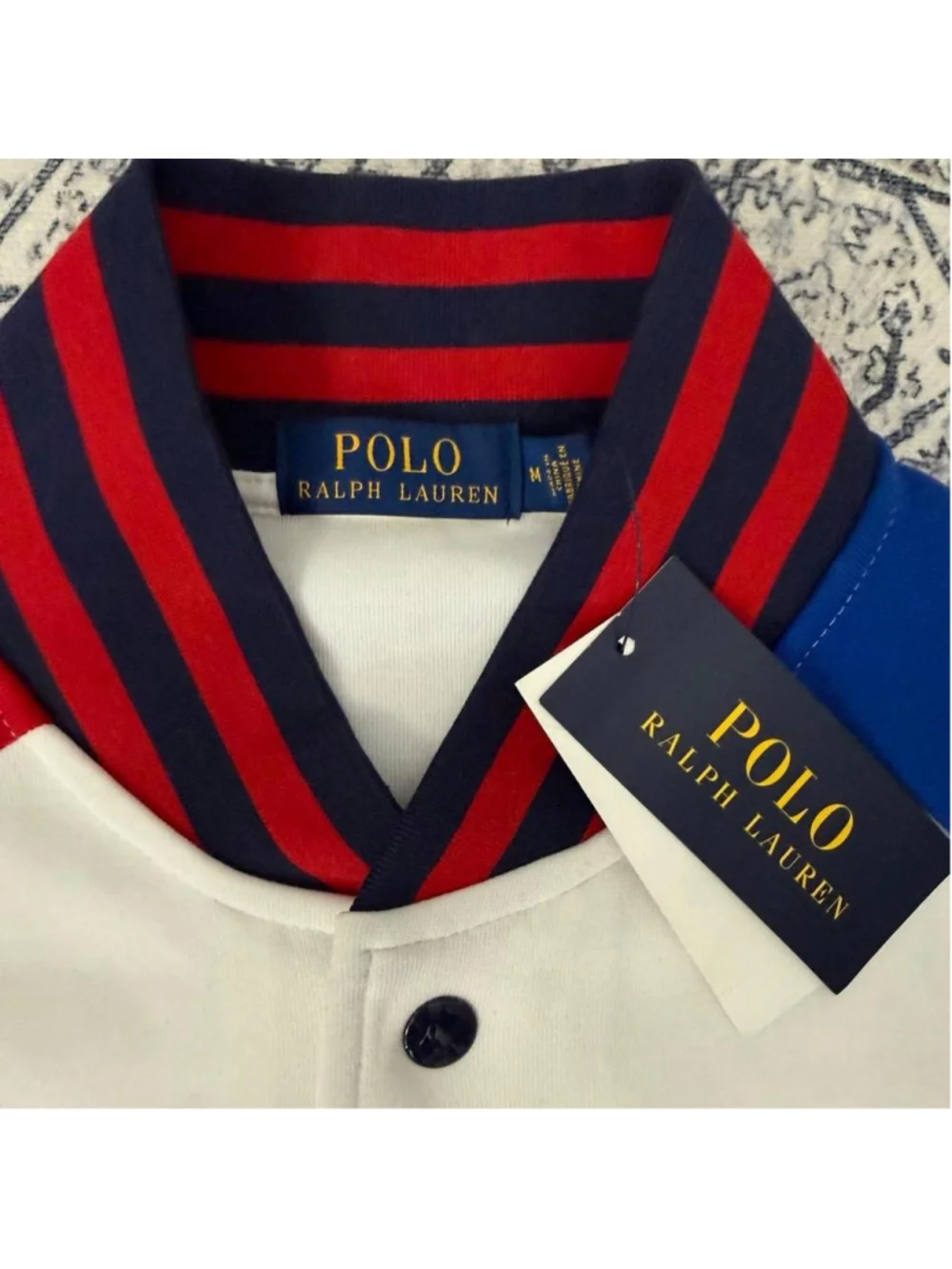 Polo Ralph Lauren Polo Shield Baseball Jacket - Size M